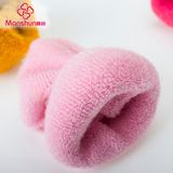 冬季宝宝婴儿幼儿童羊毛短袜1-3岁加厚保暖新生儿松口羊绒棉袜子