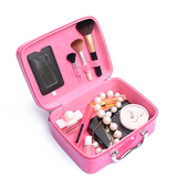 精品韩国可爱手提女化妆包大容量专业化妆箱防水化妆品收纳包洗漱