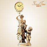 欧式客厅仿古座钟摇摆钟装饰古典工艺钟表豪华立钟台钟时尚创意钟