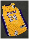 Kobe Bryant 科比湖人黄色主场新版R30 SW球衣正品adidas NBA球衣
