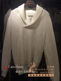 正品代购Burberry/巴宝莉2015新款男装毛衣 羊毛混纺套衫39836841