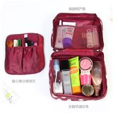 正品包邮韩国化妆包护肤品旅行收纳包 大容量化妆品收纳袋盒防水