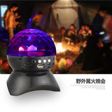 LED舞台闪光水晶魔球音响酒吧舞厅电脑镭射灯光无线智能蓝牙音箱