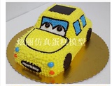 炫丽仿真蛋糕模型 塑胶蛋糕模型 蛋糕店用品 汽车模型生日礼物