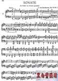 贝多芬第7号D大调钢琴奏鸣曲-op10 no3 钢琴谱 高清