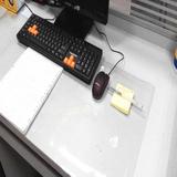 板办公桌写字台桌垫桌布书桌垫电脑软桌垫桌面垫鼠标垫透明水晶垫