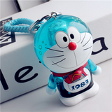 哆啦A梦钥匙扣 可爱机器猫汽车钥匙挂件 叮当猫钥匙链 情侣礼物