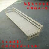 儿童床护栏床加宽床加长实木床松木床架单人床拼接床可定做双人床