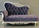 欧式贵妃椅新古典贵妃沙发椅 贵妃椅实木美人榻 卧室贵妃榻美人靠