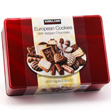 美国Kirkland European 欧洲巧克力曲奇铁罐饼干礼盒装1.4kg