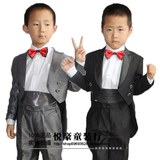 2016新款男童燕尾服 童装儿童演出服 钢琴表演礼服2016韩版小西装