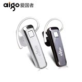 Aigo/爱国者 A73蓝牙耳机4.0迷你运动双耳通用耳塞挂耳式无线车载