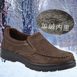 老北京布鞋男棉鞋冬季加绒加厚男鞋中老年棉鞋保暖防滑休闲爸爸鞋