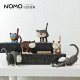 北欧国度 纳维亚童话猫咪动物工艺品摆设 创意家居装饰品卡通摆件