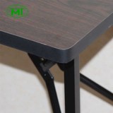 蒙特 可折叠桌培训桌 简易桌子家用折叠桌 快餐桌办公桌 学习桌
