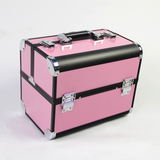 32大号专业化妆箱化妆包化妆盒收纳盒化妆工具多层双开门手提箱