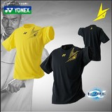 香港代购YONEX/尤尼克斯林丹羽毛球服套装球衣运动服文化衫短袖