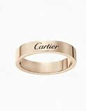 美国代购正品 Cartier/卡地亚 镌刻系列经典18K玫瑰金 戒指指环
