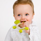 硅胶牙胶 婴儿牙咬咬胶玩具 宝宝儿童磨牙棒器不含BPA 1个装 包邮