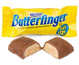 美国进口雀巢butterfinger花生奶油酥糖巧克力散装单个 现货
