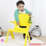 沁康正品加厚儿童塑料椅子幼儿园宝宝靠背椅婴幼儿凳子带扶手包邮