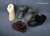 小猪外贸鞋男女童保暖靴冬季儿童羊皮毛一体雪地靴真皮童靴