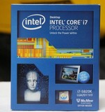 中文Intel/英特尔 I7 5820K盒装I7 CPU六核处理器支持X99主板DDR4