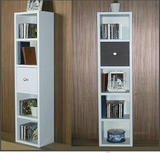 特价宜家带门书柜书架简易书橱储物柜多功能自由组合柜CD架可定做