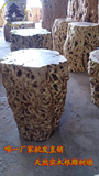 枣木墩子 杉木墩花架天然根雕凳子 搭配大板天然坐凳原木树墩树桩