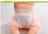 婴儿尿布裤 夏季尿布兜 透气尿布 简易网裤 纸尿片好搭档（单条