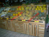 超市水果蔬菜架散装食品货架展柜散称饼干糖果柜五谷柜食品终端柜