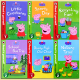 粉红猪小妹 peppa pig 佩佩猪 儿童早教书原版英文绘本分级装包邮