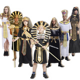 儿童节服装 埃及法老衣服男成人女公主长裙古希腊服装 艳后服装