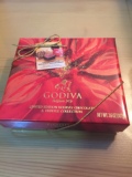 美国原装Godiva限量版假日巧克力松露礼盒9颗