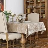 桌布配套可定做欧式咖啡色布艺餐桌布/桌台布/盖布/茶几布条形