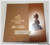 日上现货：Godiva高迪瓦牛奶及黑巧克力礼盒18颗 生日/节日礼物