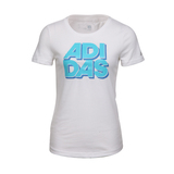 Adidas阿迪达斯16新款女子短袖休闲透气针织运动T恤 AP5865