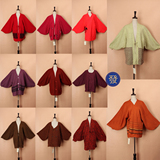 秋冬vintage孤品古着日本和服款毛衣民族风图案套头开衫宽松外套