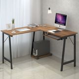 热卖家居电脑桌家用台式办公桌现代简约转角书桌创意双人电脑桌子