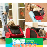 包邮宠物拉杆包Petcomer宠物双拉杆箱宠物外出便携带狗狗背包泰迪