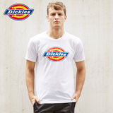 Dickies城市TEE 经典LOGO印花 涤棉圆领短袖T恤162M30WD44