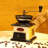 实木手摇磨豆机咖啡手动钢芯研磨机咖啡豆粉碎机复古咖啡磨