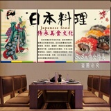 日本料理寿司店装饰画日式餐厅酒店壁画艺妓挂画浮世绘仕女图无框