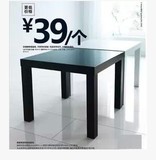 IKEA/宜家专业代购拉克边桌简约小方桌小桌子小茶几方几特价家居