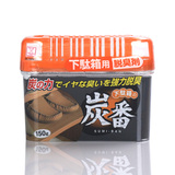 日本进口正品 KOKUBO小久保鞋柜脱臭剂活性炭强力除臭剂鞋子除味