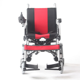吉芮豪华电动轮椅车 可折叠轻便老年人残疾人四轮代步车带手刹