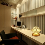 现代简约水晶台灯 卧室温馨水晶球 床头客厅创意装饰小台灯