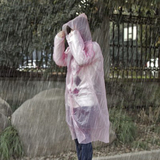 成人户外旅行一次性雨衣超轻透明登山徒步雨披加大加厚女式男士款