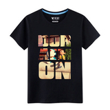男士短袖t恤男女情侣装夏季字母2016新款图案韩版半截袖印花T恤男