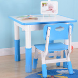 出口德国 家用儿童升降学习桌椅组合 宝宝书桌写字台中小学生桌子